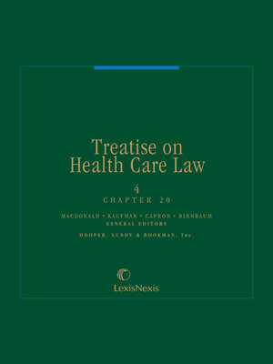 cover image of Treatise on Health Care Law